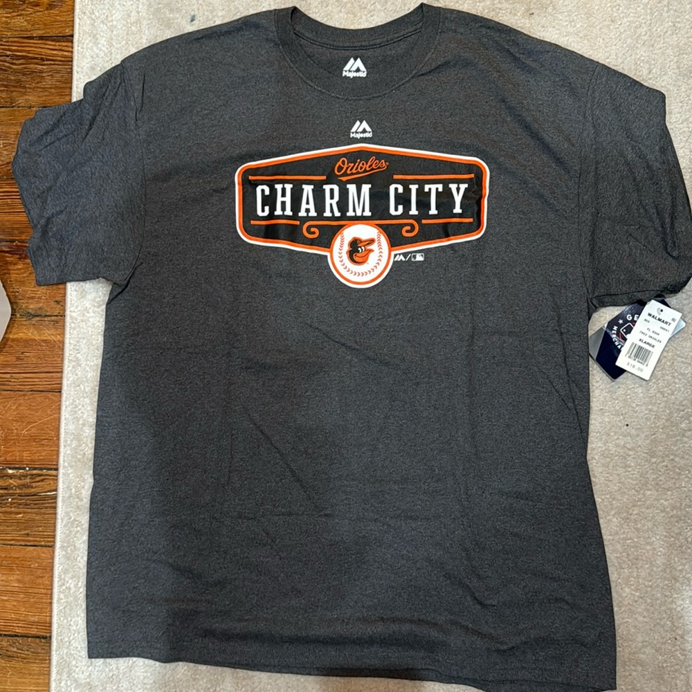 NWT Orioles Charm City Tshirt